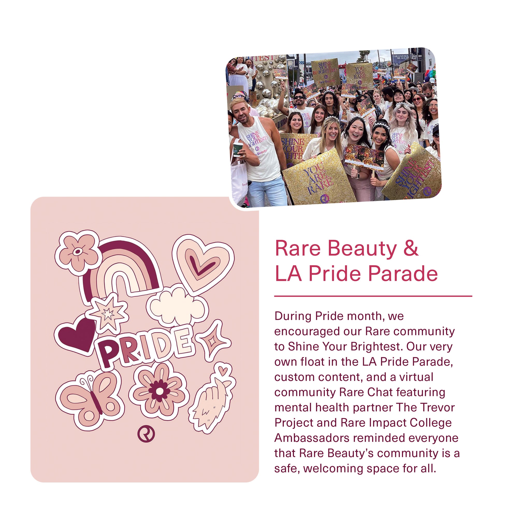 Rare Beauty & LA Pride Parade